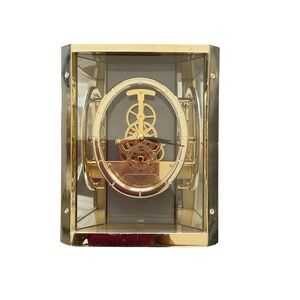 Seiko Gold and Silver Table Clock